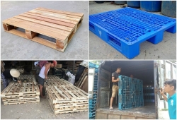 Đánh giá ưu nhược điểm pallet nhựa và pallet gỗ: nên chọn pallet nào bảo quản hàng hóa tốt hơn?