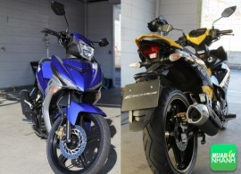 So sánh Exciter 150 và FZ150i